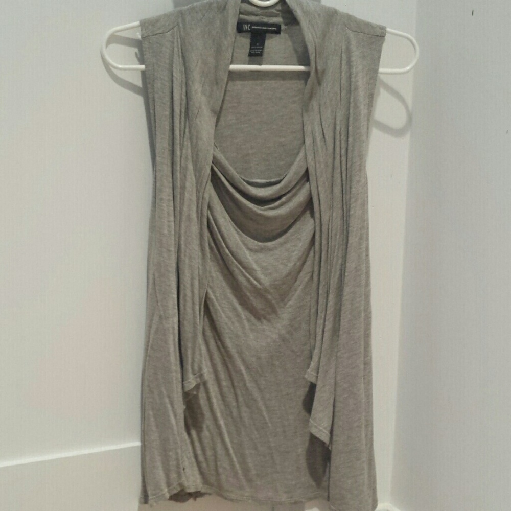 International concepts cardigan and tank combined.
